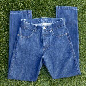 Alex Crane Straight Leg Dark Wash Denim Jeans – 26